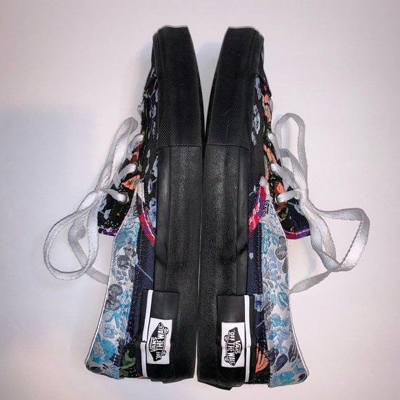 NWB Vans Floral Brocade Slip On Cap Sneakers - Picture 11 of 16